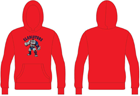 Gladiators Swag Red Hoodie